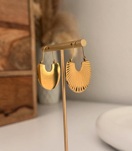 Fan Earrings